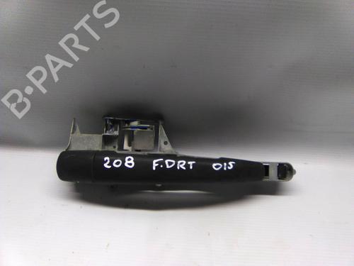 Used Front right exterior door handle PEUGEOT 208 I (CA_, CC_) 1.4 HDi (68 hp) 19871016