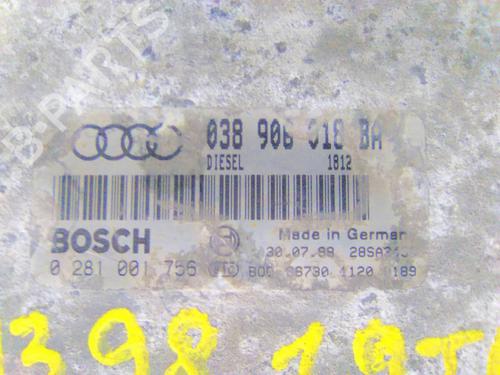 Engine control unit (ECU) AUDI A3 (8L1) 1.9 TDI | BP19868070M57 