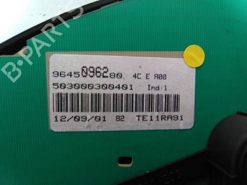 Instrument cluster PEUGEOT 206 Hatchback (2A/C) 1.4 i | BP19821562C47 