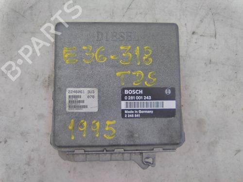Used Engine control unit (ECU) BMW 3 (E36) 318 tds (90 hp) 19843336