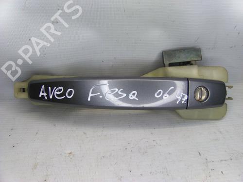 Used Front left exterior door handle CHEVROLET AVEO / KALOS Hatchback (T250, T255) 1.2 (72 hp) 19862646