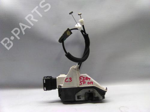 Used Front right lock CITROËN C3 II (SC_) 1.4 HDi 70 (SC8HZC, SC8HR0, SC8HP4) (68 hp) 19873422