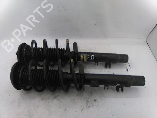 Used Left front shock absorber PEUGEOT 1007 (KM_) 1.4 HDi (68 hp) 19814596