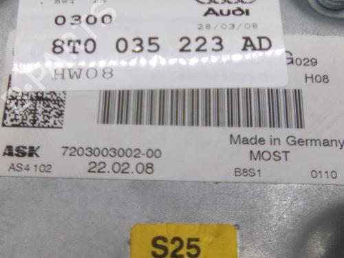 Electronic module AUDI A5 Sportback (8TA) 2.7 TDI | BP19839392M83 