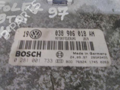 Engine control unit (ECU) VW GOLF IV (1J1) 1.9 TDI | BP19853270M57 