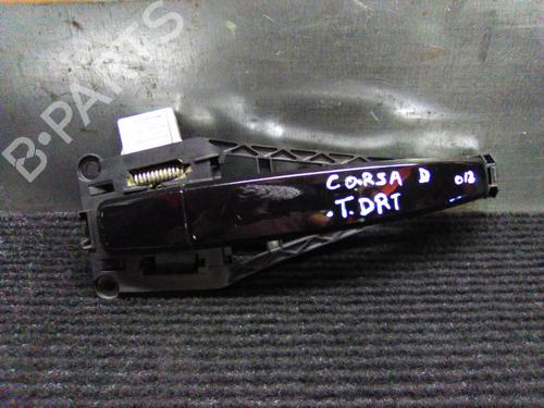 Used Rear right exterior door handle OPEL CORSA D (S07) 1.3 CDTI (L08, L68) (75 hp) 19857069