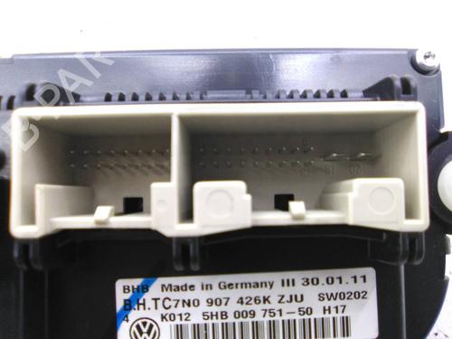Climate control VW GOLF VI (5K1) 1.6 TDI | BP19829939I5 