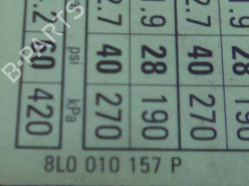 Tanklåg AUDI A3 (8L1) 1.9 TDI | BP22337005C131