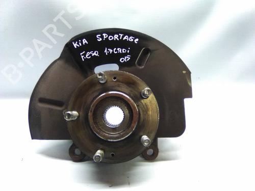 Used Left front steering knuckle KIA SPORTAGE III (SL) 1.7 CRDi (116 hp) 19865388