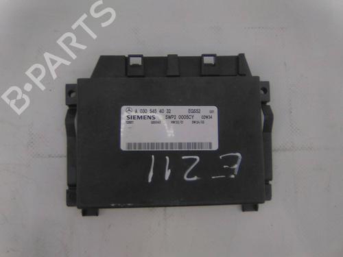 Used Engine control unit (ECU) MERCEDES-BENZ E-CLASS (W211) E 270 CDI (211.016) (177 hp) 19843680