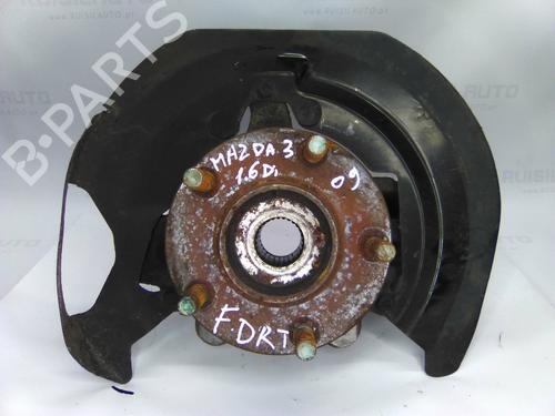 Used Right front steering knuckle MAZDA 3 (BK) 1.6 DI Turbo (109 hp) 19818466