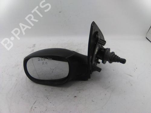 Used Left mirror PEUGEOT 206 Hatchback (2A/C) 1.1 i (60 hp) 19810656