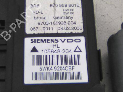 Rear left window mechanism AUDI A4 B7 (8EC) 2.0 TDI | BP19850696C24 