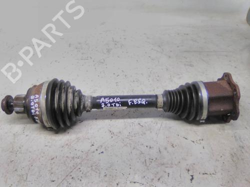 Used Left front driveshaft AUDI A5 Sportback (8TA) 2.0 TDI (170 hp) 19867204