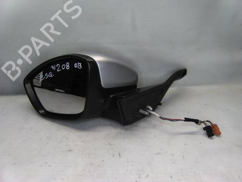 Used Left mirror PEUGEOT 208 I (CA_, CC_) 1.4 HDi (68 hp) 19813063