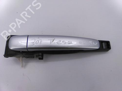Used Rear left exterior door handle PEUGEOT 307 (3A/C) 1.6 16V (109 hp) 19873315