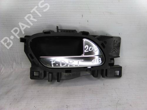 Used Front right exterior door handle PEUGEOT 208 I (CA_, CC_) 1.4 HDi (68 hp) 19813058