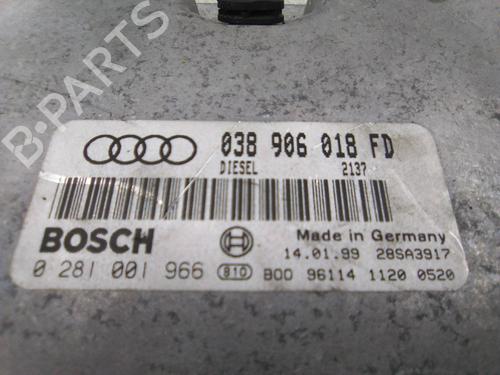 Engine control unit (ECU) AUDI A4 B5 (8D2) 1.9 TDI | BP19828127M57 