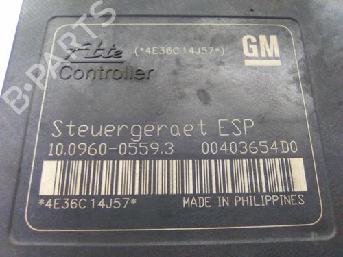 ABS pump OPEL ZAFIRA / ZAFIRA FAMILY B (A05) 1.9 CDTI (M75) | BP19872901M43 