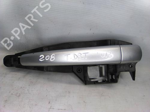 Used Rear right exterior door handle PEUGEOT 208 I (CA_, CC_) 1.4 HDi (68 hp) 19813056