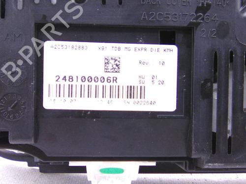 Instrument cluster RENAULT LAGUNA III (BT0/1) 2.0 dCi (BT07, BT0J, BT14, BT1A, BT1S) | BP30460881C47