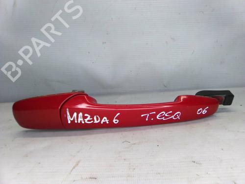 Used Rear left exterior door handle MAZDA 6 Hatchback (GG) 2.3 (GG3S) (166 hp) 22936519