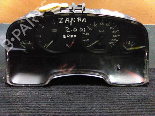 Used Instrument cluster OPEL ZAFIRA A MPV (T98) 2.0 DI 16V (F75) (82 hp) 19859689