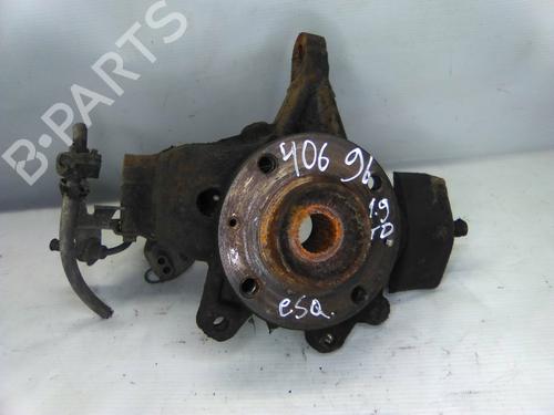 Used Left front steering knuckle PEUGEOT 406 (8B) 1.9 TD (90 hp) 19846969
