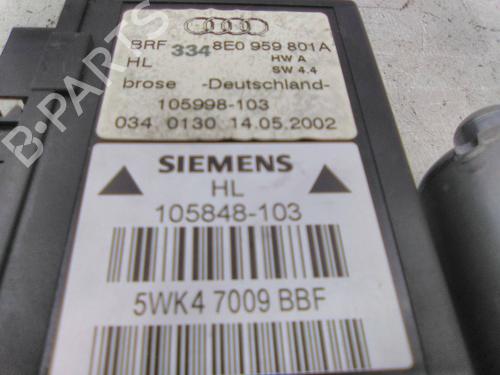 Rear left window mechanism AUDI A4 B6 Avant (8E5) 1.6 | BP19817992C24 
