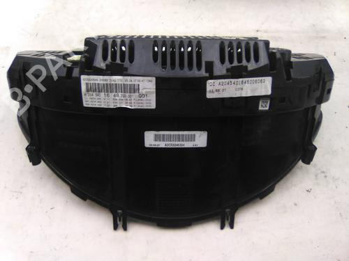 Instrument cluster MERCEDES-BENZ C-CLASS (W204) C 220 CDI (204.008) | BP19844035C47 