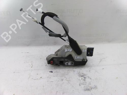 Used Rear left lock PEUGEOT 208 I (CA_, CC_) 1.4 HDi (68 hp) 19822487