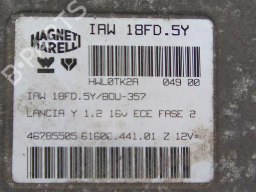 Engine control unit (ECU) LANCIA Y (840_) 1.2 (840AA, 840AF1A) | BP26533934M57