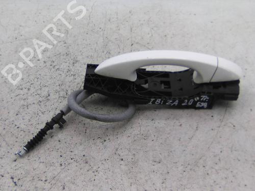 Used Rear left exterior door handle SEAT IBIZA V (KJ1, KJG) 1.0 TSI (95 hp) 19840782