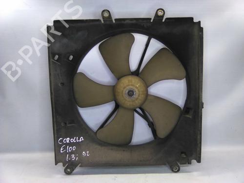 Used Radiator fan TOYOTA COROLLA Liftback (_E10_) 1.3 XLI (EE101_, EE101R) (88 hp) 19855863
