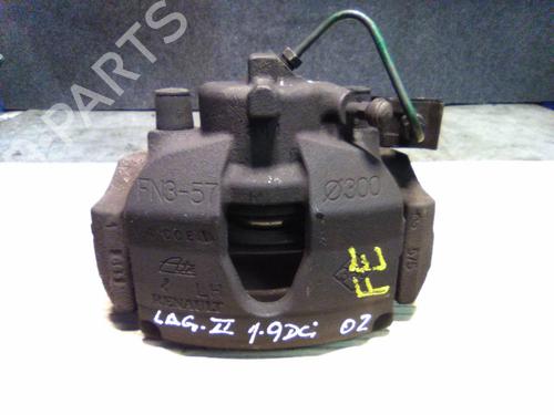 Used Left front brake caliper RENAULT LAGUNA II (BG0/1_) 1.9 dCi (BG12) (116 hp) 19861034