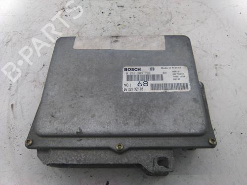 Used Engine control unit (ECU) CITROËN SAXO (S0, S1) 1.1 X, SX (60 hp) 19809096
