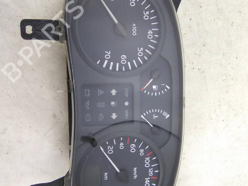Used Instrument cluster RENAULT CLIO II (BB_, CB_) 1.2 (BB0A, BB0F, BB10, BB1K, BB28, BB2D, BB2H, CB0A,... (58 hp) 19822422