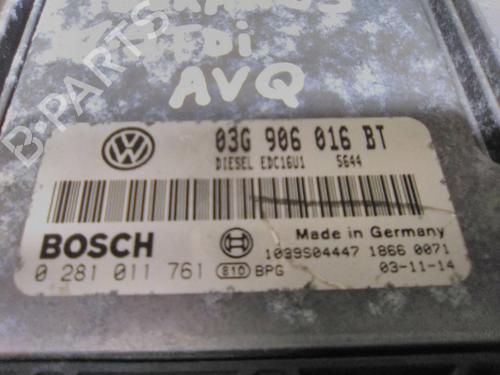 Engine control unit (ECU) VW TOURAN (1T1, 1T2) 1.9 TDI | BP19849250M57 