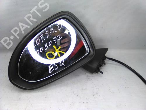 Used Left mirror OPEL CORSA D (S07) 1.2 (L08, L68) (80 hp) 19862579