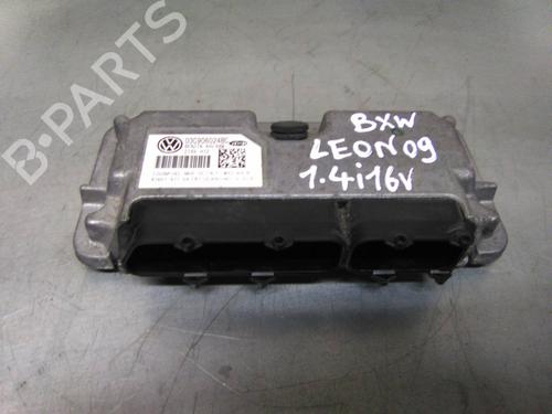 Used Engine control unit (ECU) SEAT LEON (1P1) 1.4 16V (86 hp) 19854647