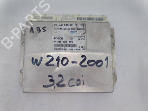 Used ABS pump MERCEDES-BENZ E-CLASS (W210) E 320 CDI (210.026) (197 hp) 19843664