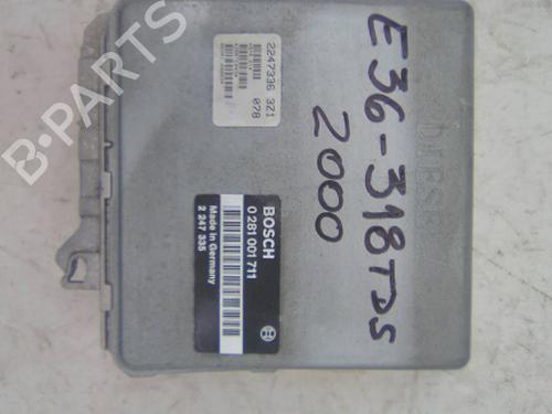 Used Engine control unit (ECU) BMW 3 (E36) 318 tds (90 hp) 19843381