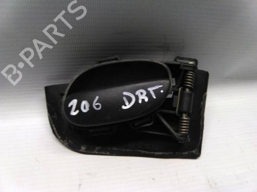 Used Front right exterior door handle PEUGEOT 206 Hatchback (2A/C) 1.9 D (69 hp) 19853039