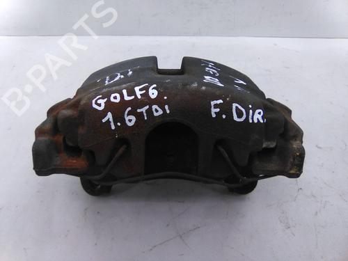 Used Right front brake caliper VW GOLF VI (5K1) 1.6 TDI (90 hp) 26534037