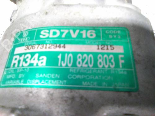 AC compressor SEAT TOLEDO II (1M2) 1.6 | BP19868751M34 