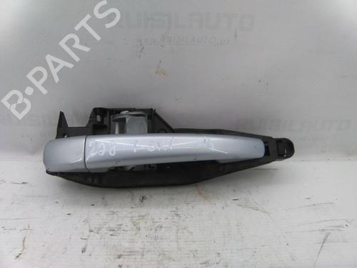 Used Rear right exterior door handle PEUGEOT 208 I (CA_, CC_) 1.4 HDi (68 hp) 19822460