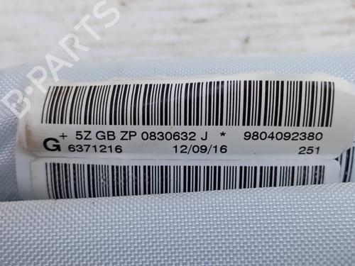 Left curtain airbag PEUGEOT 2008 I (CU_) 1.2 VTi | BP29837810C11
