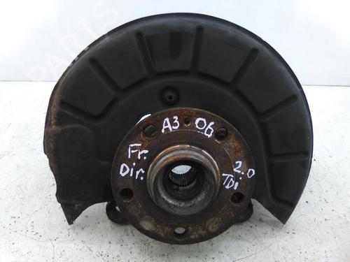 Used Right front steering knuckle AUDI A3 (8P1) 2.0 TDI 16V (140 hp) 19872694