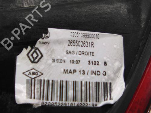 Right taillight RENAULT CLIO IV (BH_) 1.5 dCi 75 | BP20482627C35