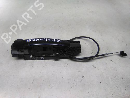 Used Rear right exterior door handle SEAT IBIZA IV (6J5, 6P1) 1.6 TDI (105 hp) 19856968